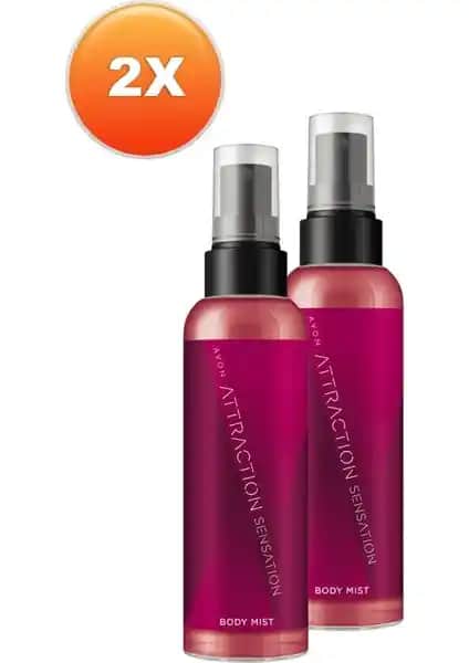 Avon Attraction Sensation Kadın Vücut Spreyi İkili Seti Günlük Kullanım ve Çevre Dostu Özellikleriyle