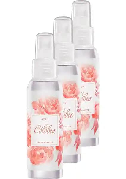 Avon Celebre Bayan Vücut Spreyi 3'lü Set: Zarif ve Çekici Kokularla Günlük Şıklık
