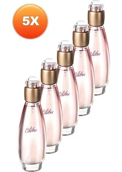 Avon Celebre Kadın Parfüm Edt 50 Ml Beşli Seti Zarif ve Çekici Koku Deneyimi