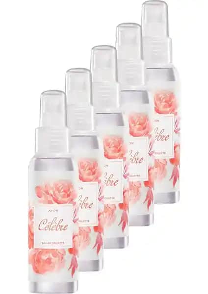 Avon Celebre Kadın Vücut Spreyi Beşli Seti Günlük Kullanım İçin Zarif ve Kalıcı Kokular