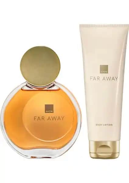 Avon Far Away Kadın Parfüm ve Vücut Losyonu Paketi: Şıklık ve Kalıcılık Sunan Günlük Kullanım Ürünü