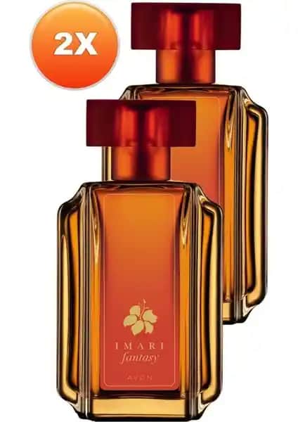 Avon Imari Fantasy Kadın Parfüm Seti 50 ml x 2, Zarif ve Kalıcı Çiçeksi Koku