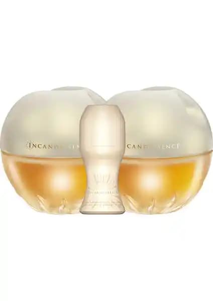 Avon Incandessence Kadın Parfüm İkili Seti Kalıcı ve Şık Tasarımıyla Günlük Kullanım İçin Uygun
