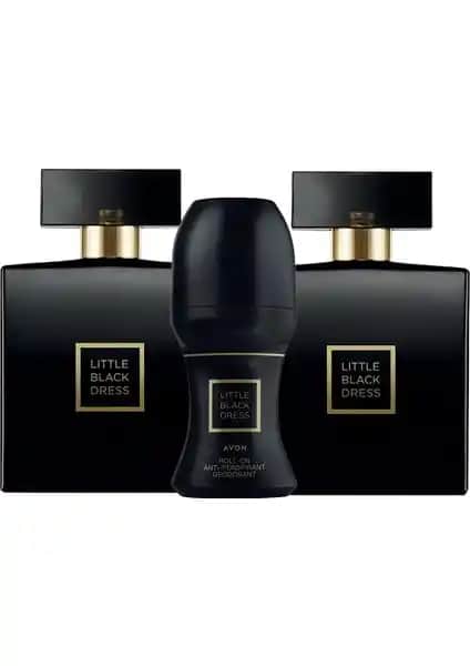 Avon Little Black Dress Kadın Parfüm Seti 50ml Eau de Parfum ve Roll-on ile Şıklık ve Kalıcılık
