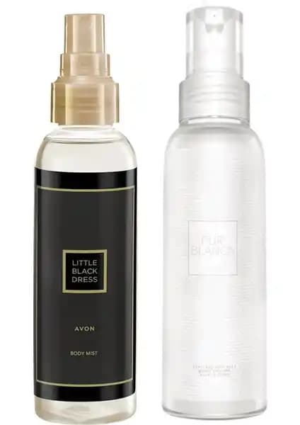 Avon Little Black Dress ve Pur Blanca Kadın Vücut Spreyi Paketi: Ferah ve Zarif Kokularla Günlük Şıklık