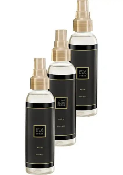 Avon Little Black Dress Vücut Spreyi 3'lü Seti Hafif ve Ferah Kokusu ile Günlük Kullanım İçin
