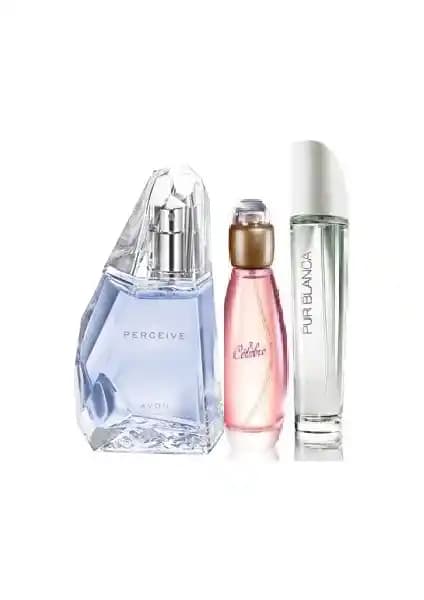 Avon Perceive Celebre Pur Blanca Parfüm Seti: Çiçeksi ve Zarif Koku Deneyimi