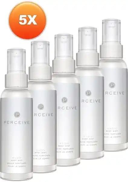 Avon Perceive Kadın Vücut Spreyi Beşli Seti: Sürdürülebilir ve Ferahlatıcı Kokular