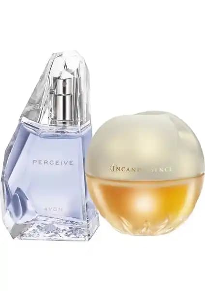 Avon Perceive ve Incandessence Kadın Parfüm Seti: Kalıcı ve Şık Kokularla Kendinizi İfade Edin