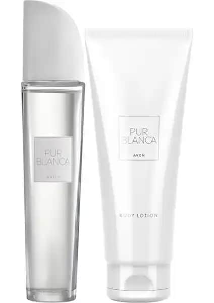 Avon Pur Blanca Kadın Parfüm ve Vücut Losyonu Seti: Zarif ve Romantik Notalarla Günlük Kullanım