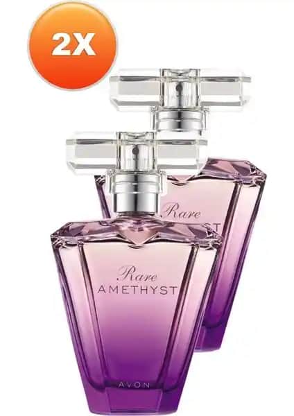 Avon Rare Amethyst Kadın Parfümü 50 ml Meyveli ve Odunsu Notalarla Kalıcı Etki