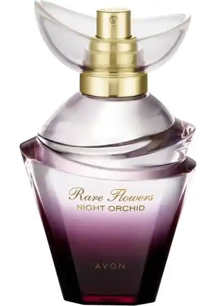 Avon Rare Flowers Night Orchid Edp 50 ml Kadın Parfümü Zarif ve Kalıcı Gece Kokusu