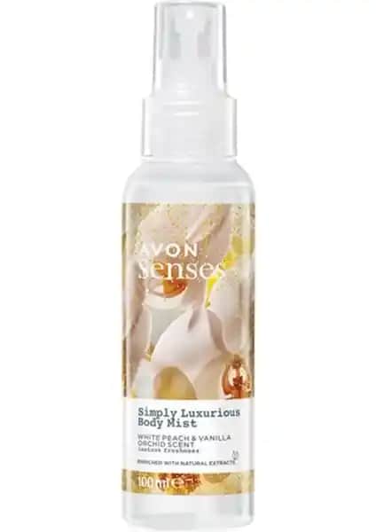 Avon Simply Luxurious Beyaz Şeftali ve Vanilya Orkide Kokulu Vücut Spreyi İncelemesi ve Özellikleri