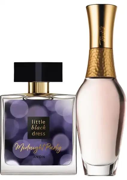 Avon Treselle ve Little Black Dress Midnight Party Kadın Parfüm Paketi 100 ml zarif ve etkileyici kokular