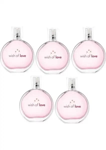 Avon Wish Of Love Edt 50ML Kadın Parfüm Beşli Seti Zarafet ve Çekiciliğin Sembolü