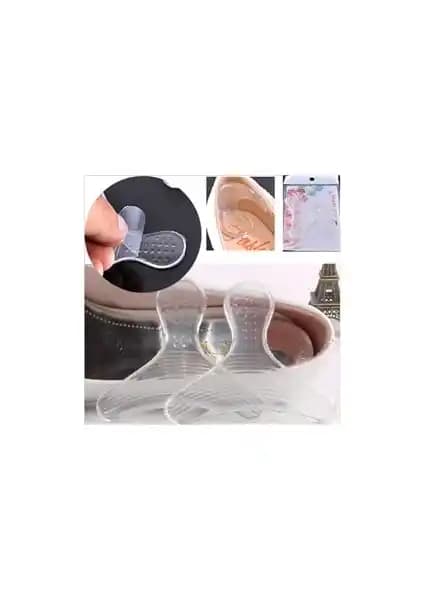 Ayakkabı Vurma Önleyici Silikon T Şekilli Topuk Koruyucu Seti Türkiye