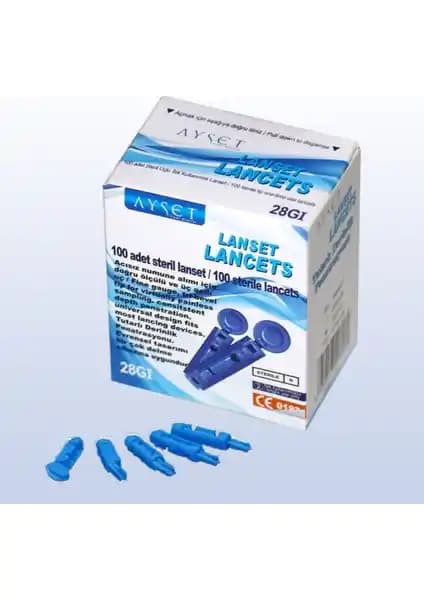 Ayset 30G Lanset: Güvenli ve Hassas Parmak Delme Çözümü Sağlık Sektörü İçin