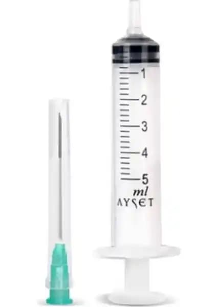 Ayset 5 ml 21g 3p Şırınga: Güvenilir ve Pratik Medikal Çözüm