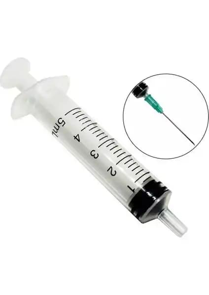Ayset 5 ml Yeşil İğneli Enjektör: Güvenilir ve Pratik Medikal Çözüm