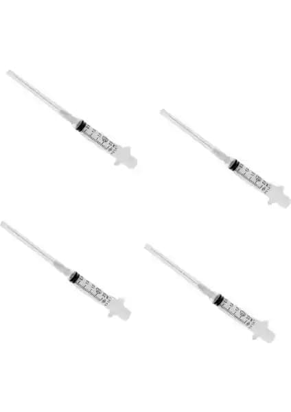 Ayset 70584 27G Gri İğneli Enjektör - Yüksek Hassasiyet ve Güvenlik Sağlar