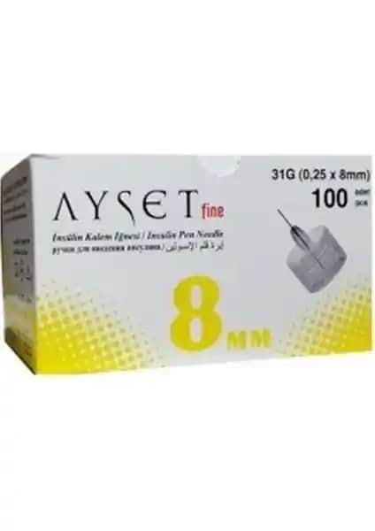 Ayset Fine İnsülin Kalem İğnesi: Güvenli ve Konforlu Enjeksiyon Deneyimi Sağlayan Yüksek Kalite Ürün