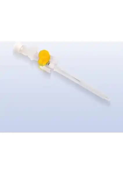 Ayset Intraket İ.V. Kanül Sarı 24G: Güvenilir ve Steril Damar Erişim Çözümü