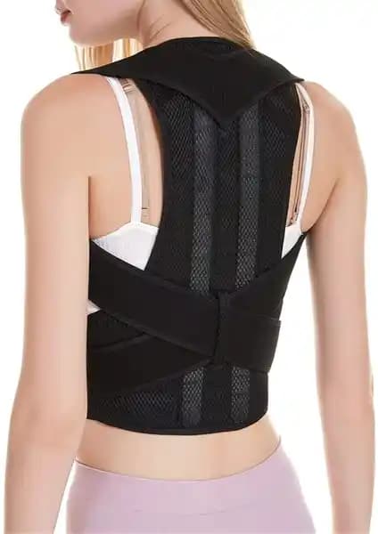 Baffhome Ankaflex Çift Balenli Dik Durus Korsesi Bel ve Sırt Destekli Sağlıklı Postür Ürünü