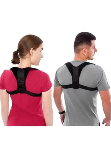 Baffhome Ankaflex Dik Durmak İçin Ortobedik Kambur Dik Durus Bel Sırt Omuz Korsesi