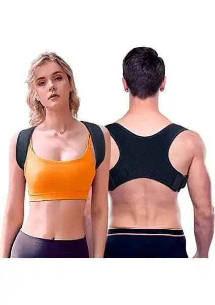 Baffhome Ankaflex Siyah Kelebek Dik Duruş Korsesi Kamburluğu Önleyen Etkili Çözüm