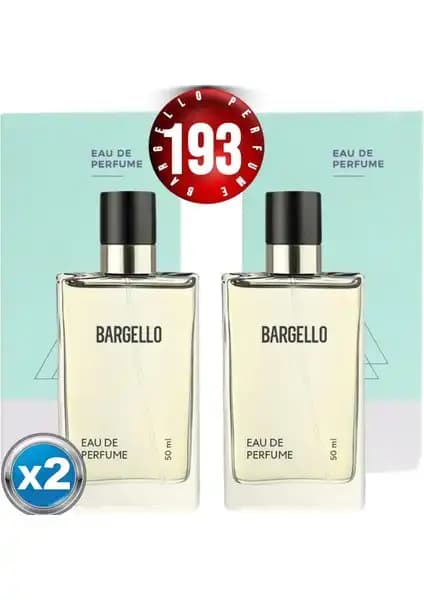 Bargello 193x2 Unisex Odunsu Parfüm Seti 50ml Şık ve Kalıcı Eau de Parfum