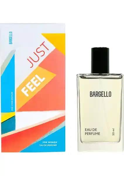 Bargello Just Feel Kadın Parfümü Modern Tasarım ve Kalıcı Meyveli Çiçeksi Koku