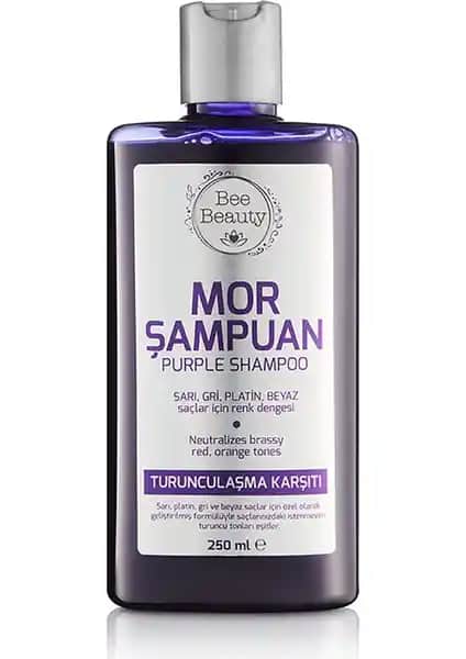 Bee Beauty Mor Şampuan Boyalı Saçlar İçin Renk Koruyucu ve Canlandırıcı Etki