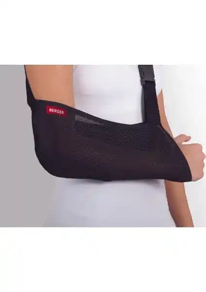 Berger Kol Askısı Fileli: Omuz ve Dirsek Destekli Konforlu Tıbbi Yardımcı