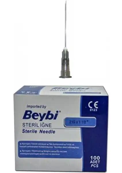 Beybi Enjektör Iğne Ucu 22G Siyah Sağlık ve Enjeksiyon Güvenliği İçin Uygun Ürün