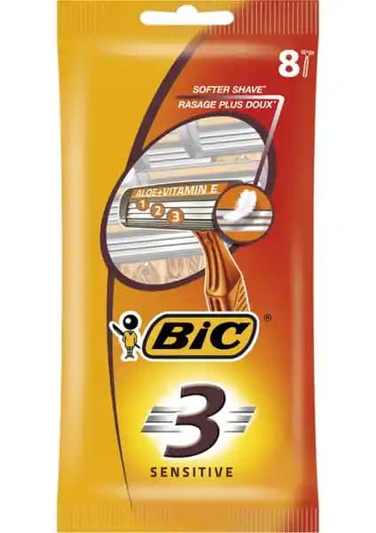 Bic 3 Sensitive Tıraş Bıçağı: Hassas Ciltler İçin Yüksek Performanslı ve Konforlu Tıraş Deneyimi