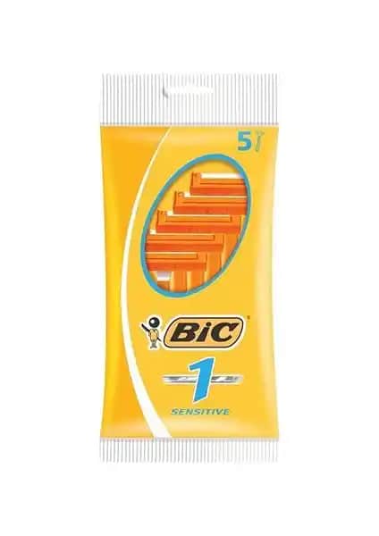 Bic Bıc 1 Sensıtıve 5'li Poşet Tıraş Bıçağı Güvenli ve Konforlu Kullanım için Uygun Bir Seçenek
