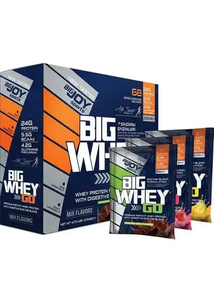 Bigjoy Big Whey Protein ile Kas Gelişimini Hızlandıran Yüksek Kaliteli Takviye