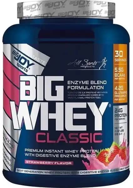 BigJoy BigWhey Classic Whey Protein: Yüksek Kaliteli Sporcu ve Sağlık Destekleyici Ürün