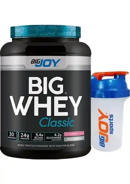 Bigjoy Sports Big Whey Classic Whey Protein Tozu Çilek Aroması Detaylı İnceleme ve Değerlendirme