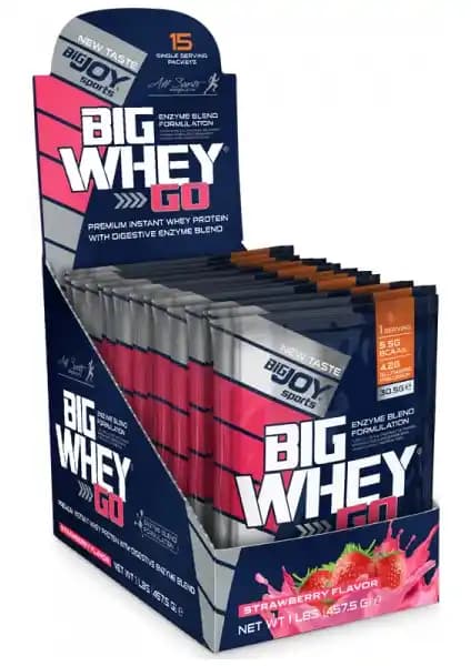 Bigjoy Sports Big Whey Go Çilek Aromalı Whey Protein Tozu İncelemesi ve Kullanım Rehberi