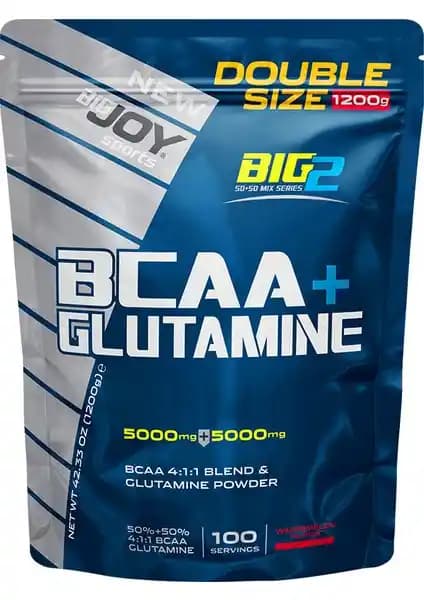 Bigjoy Sports Big2 BCAA Glutamin Karpuz Aroması ile Kas Gelişimi ve Performans Artışı