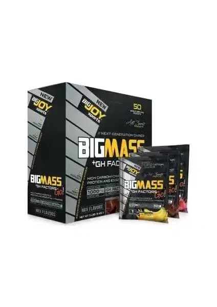 Bigjoy Sports Bigmass Mass Gainer: Kas Gelişimi ve Hacim Artışını Destekleyen Takviye Ürünü