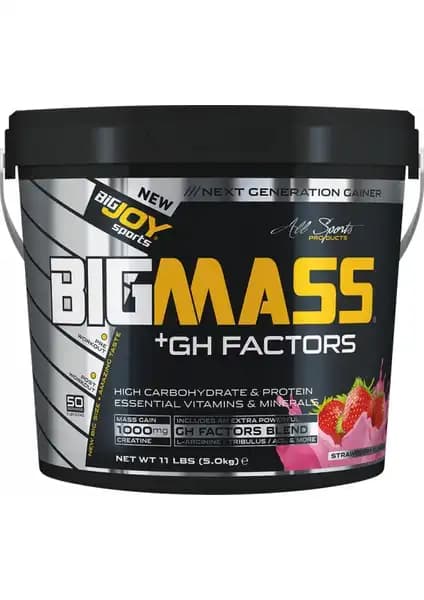 Bigjoy Sports Bigmass Mass Gainer: Kas Gelişimini Destekleyen Güçlü Takviye Ürünü