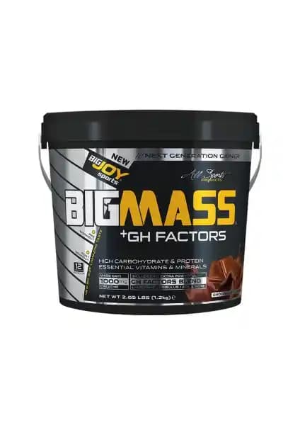 Bigjoy Sports Bigmass Mass Gainer: Kas Kütlesi ve Güç Artırıcı Yüksek Kalorili Takviye