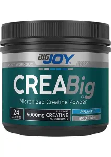 Bigjoy Sports Creabig Mikronize KreaToz Sporcular ve Fitness Tutkunları İçin Performans Artırıcı Kreatin Takviyesi