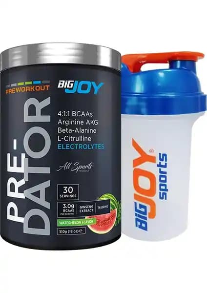 Bigjoy Sports Predator Preworkout Karpuz Aroması ile Performansınızı Artırın