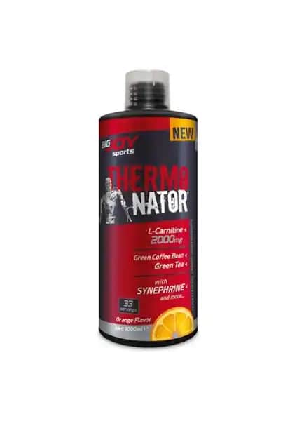 Bigjoy Sports Terminatör Portakal Aromalı Termojenik Kafein 1000ml Enerji ve Performans Artırıcı