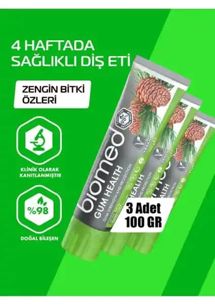 Biomed Gum Health Doğal Diş Eti Bakım Diş Macunu Sağlıklı Gülüşler İçin Güçlendirici Formül