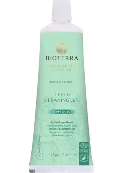 Bioterra Organik Diş Temizleme Jeli Doğal İçeriklerle Güçlü Ağız Sağlığı Sağlar