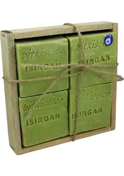 Bitkiselce El Yapımı Isırgan Otu Sabunu: Doğal ve Güçlü Cilt Temizliği ve Yenileme Ürünü
